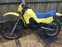 Suzuki Ts50x 50cc 1997 Moped Trials Style Runs Well V5c Excellent Projet