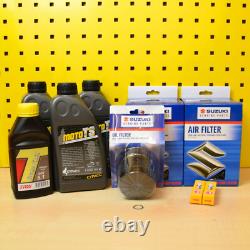 Suzuki Vs 600 750 800 Service Filtre à huile d’origine Air NGK Cypacc 10w40