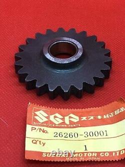 TS250 TM250 RL250 Nouveau démarreur à kick authentique SUZUKER 22T Idle Gear 26260-30001