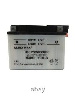 Ultramax Yb4l-b Yb4lb Batterie De Moto Suzuki Ts50xk