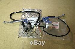 Véritable Suzuki Ts50er Gauche Et Poignée Droite Barre Commutateurs Leviers De Frein Et D'embrayage Nos