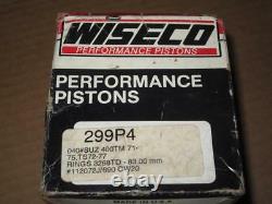 Wiseco Nos Suzuki Piston Kit Tm-ts400 1mm 1971-77 299p4